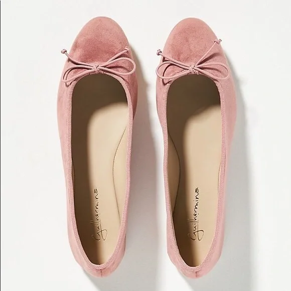 Guilhermina Velvet Ballet Flats - Main Image